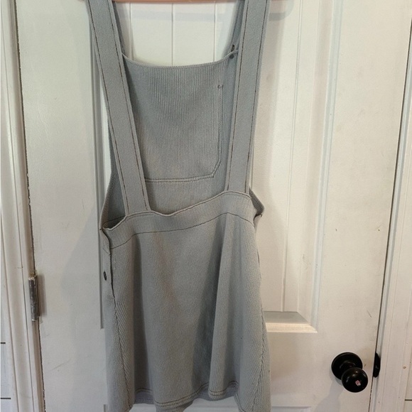 Zara Light Gray Knit Sweater overall dress - Picture 4 of 4